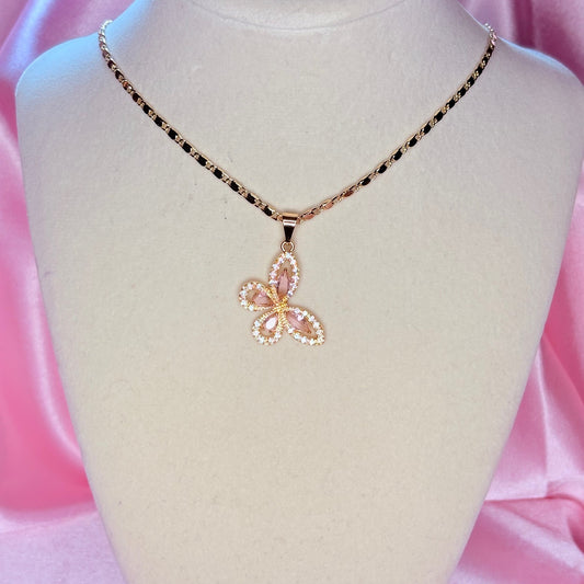 lumi butterfly necklace