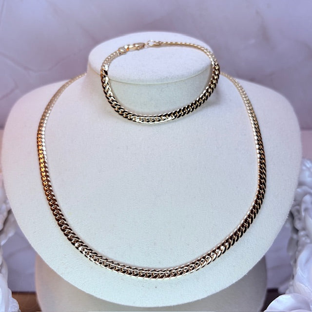 luzia chain & bracelet set