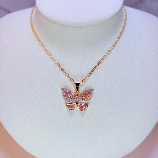 anita butterfly necklace