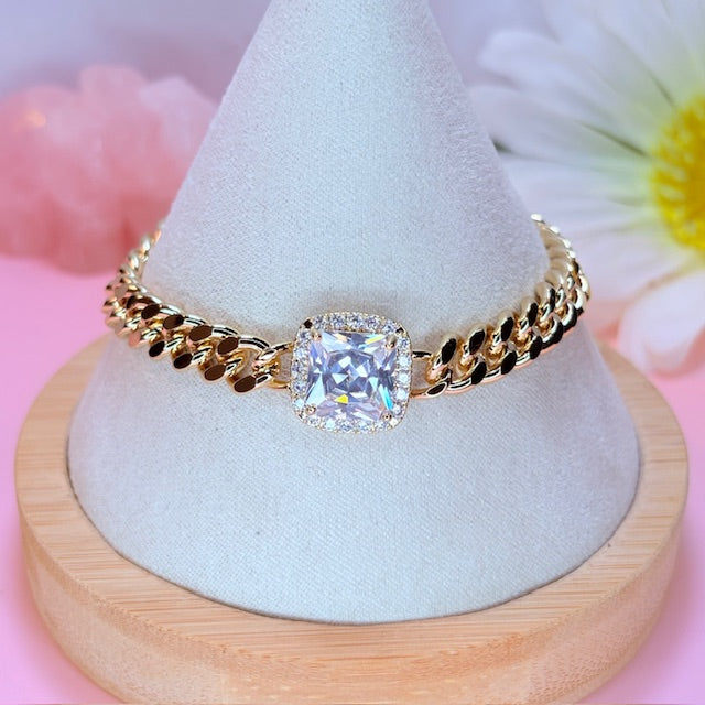 boss babe cuban bracelet