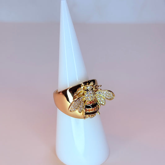 chunky bee ring