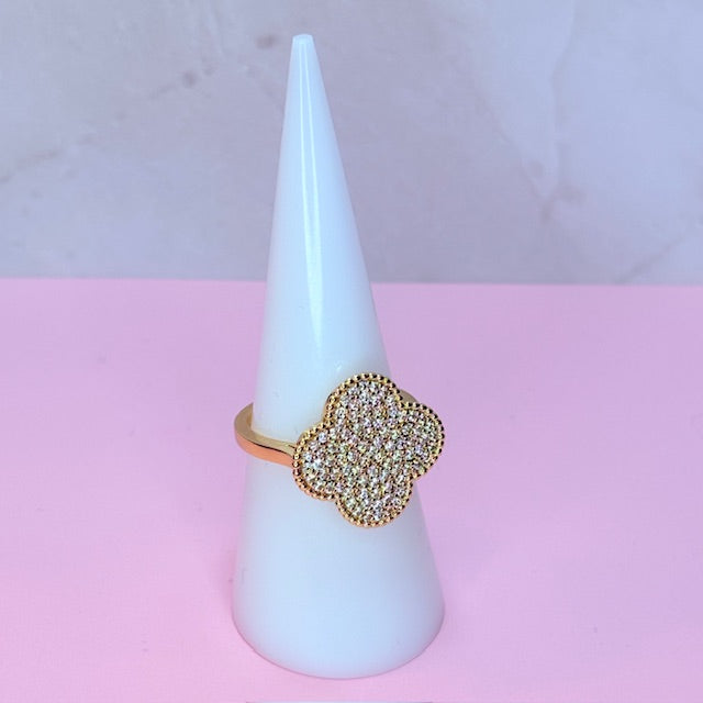 over-sized lucky ring