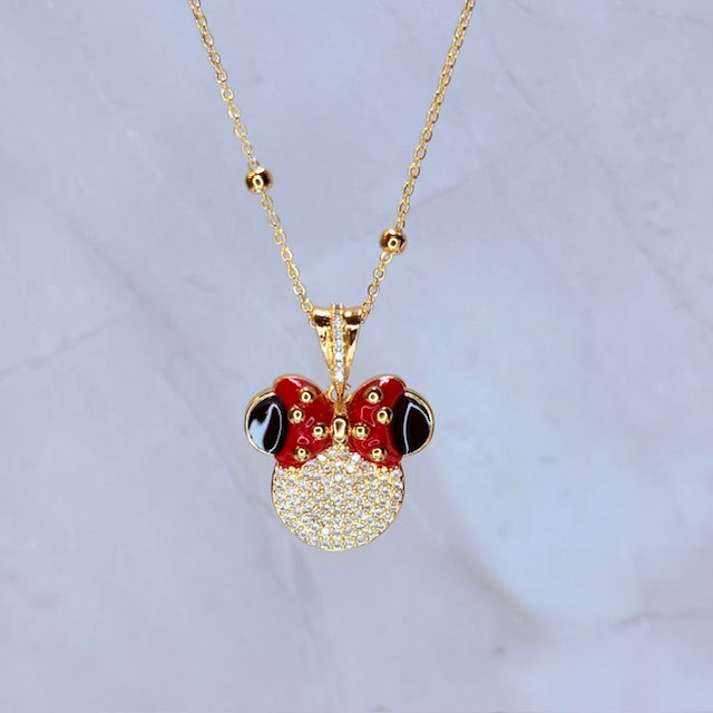 miss minnie glam necklace