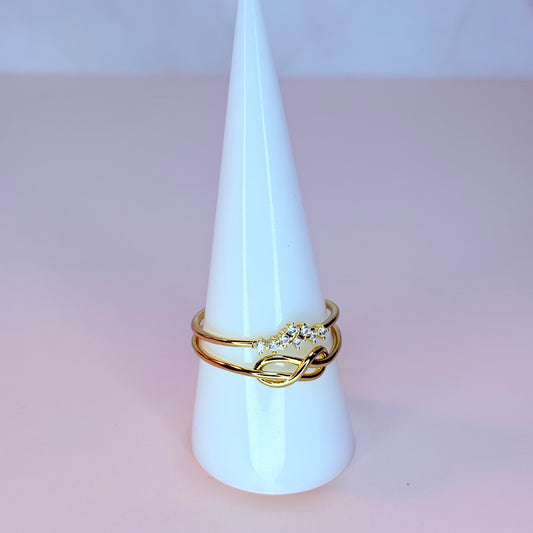 double infinity ring