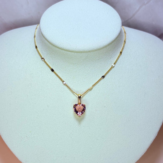 giulia heart necklace