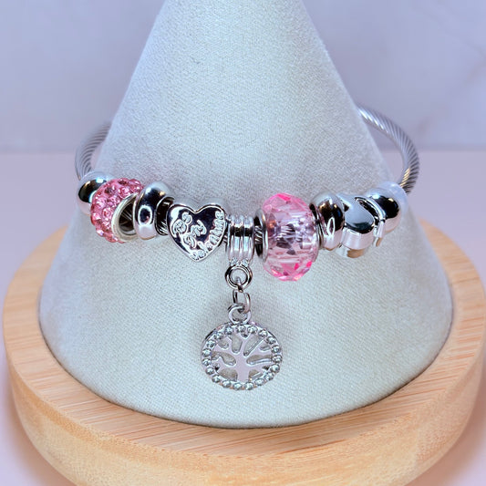 heartbeats & harmony charm bangle