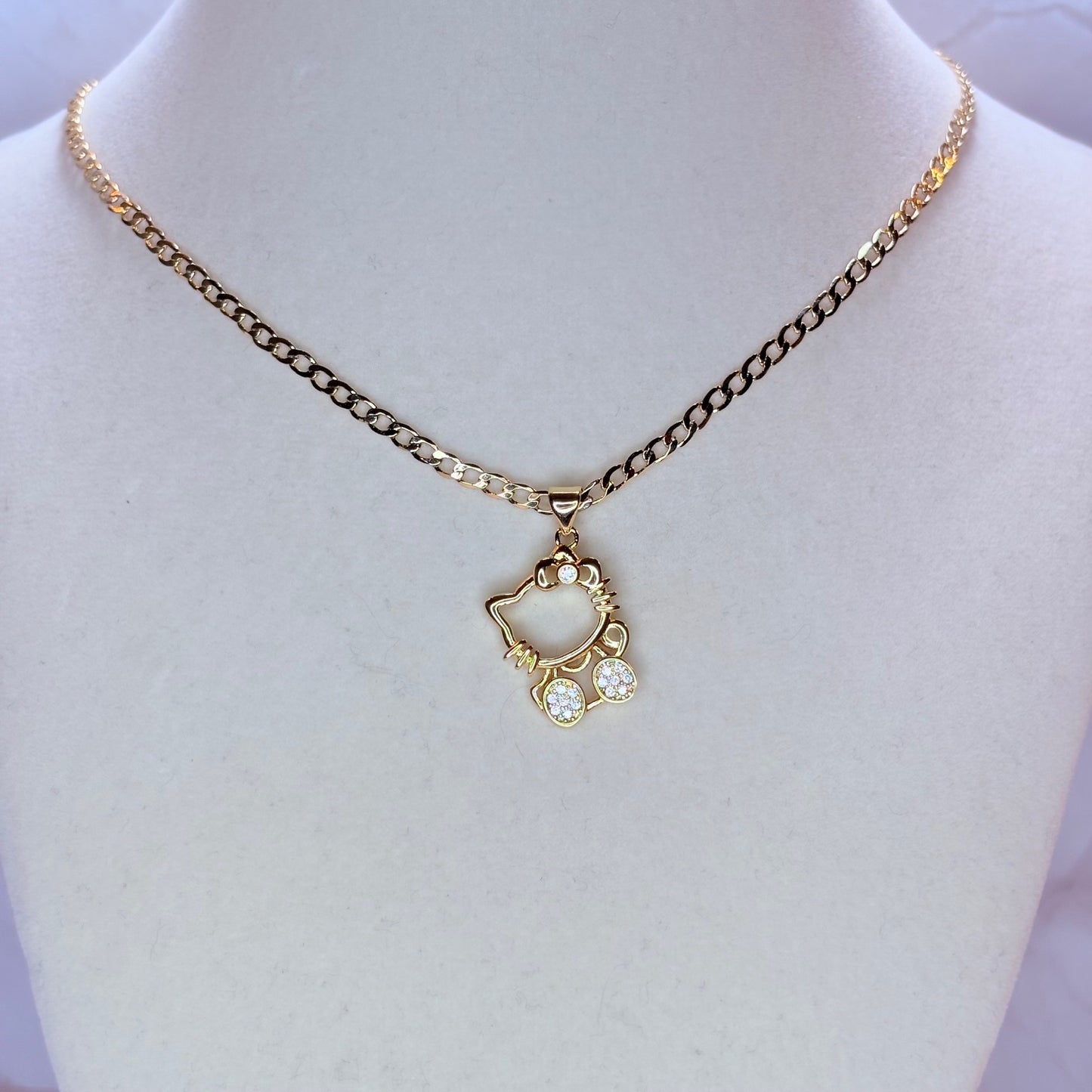 hello belle necklace