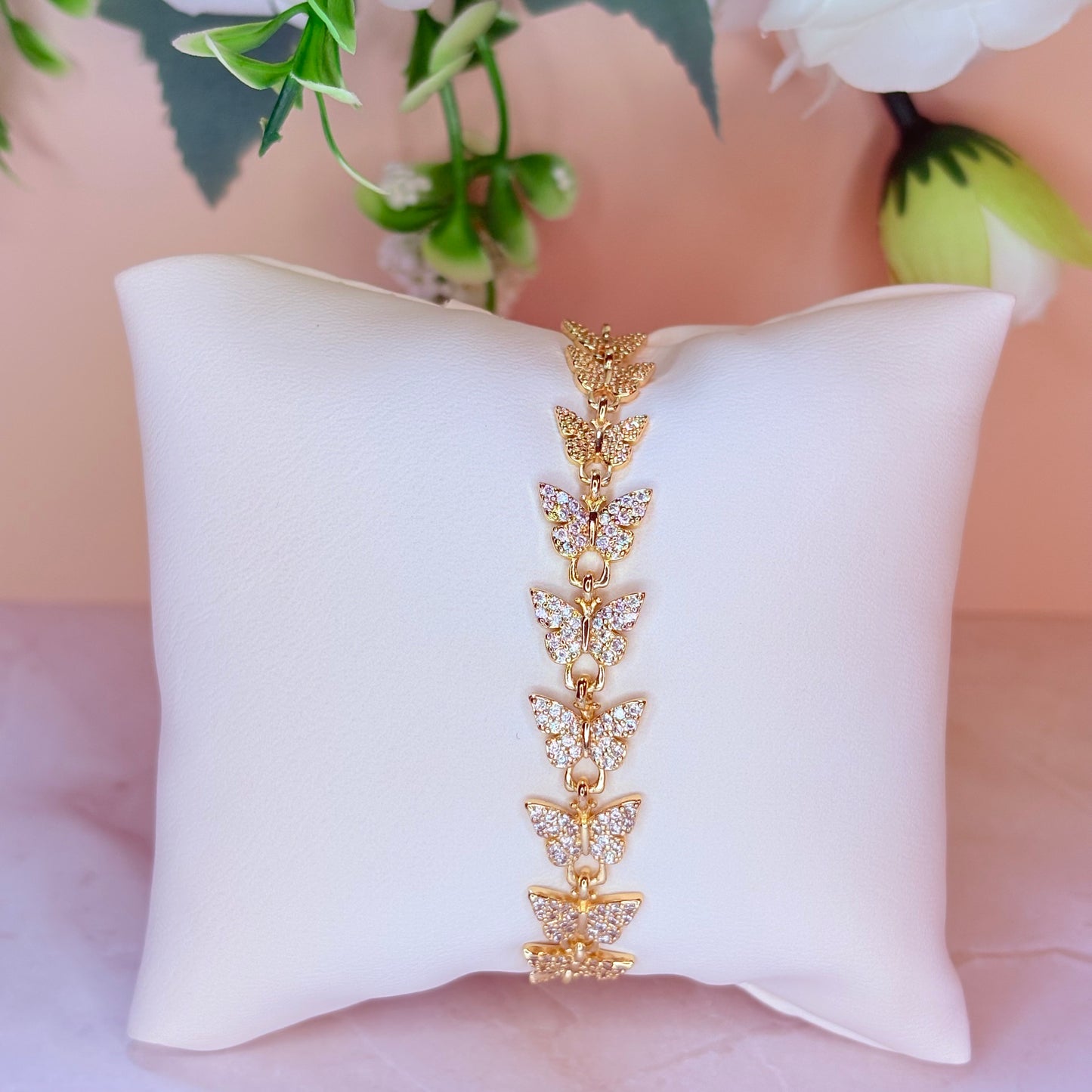 honey butterfly bracelet