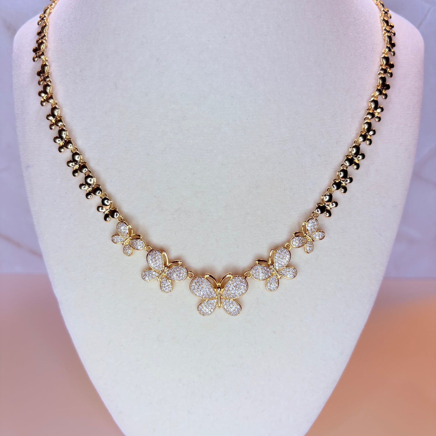 josephine butterfly necklace