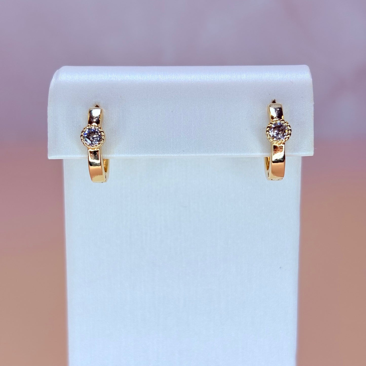 kael huggie earrings