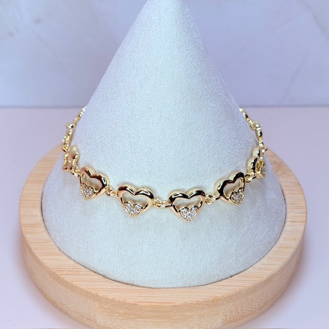 little love heart bracelet