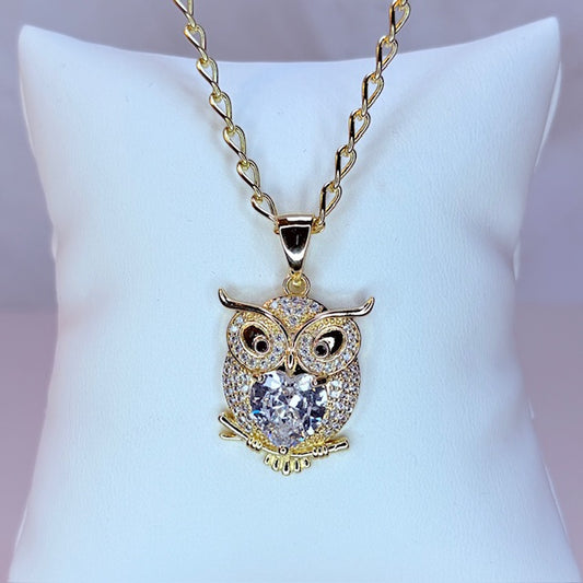 love owl necklace
