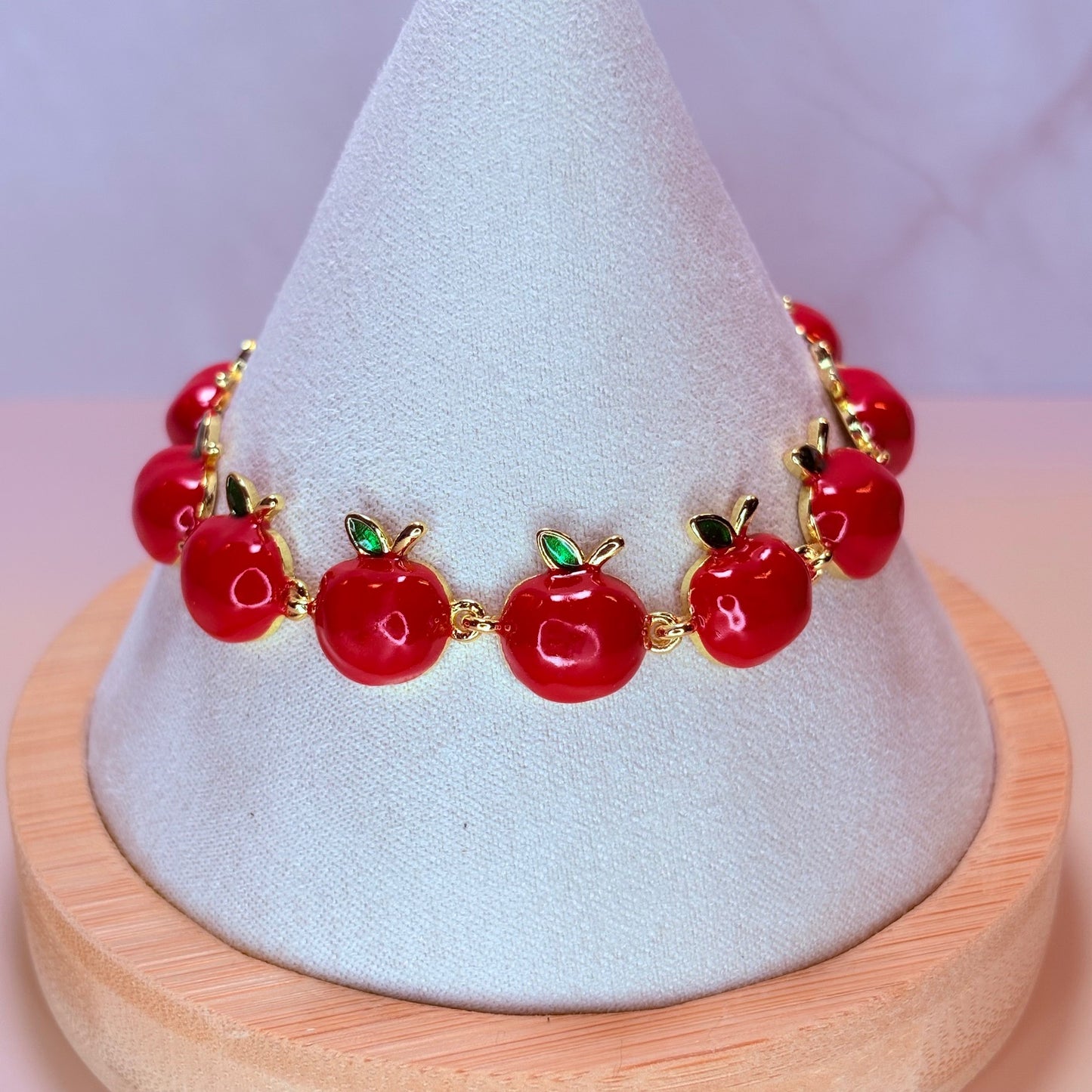 candy apple bracelet