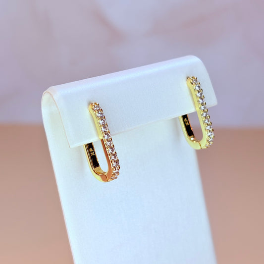 luxe hoop earrings