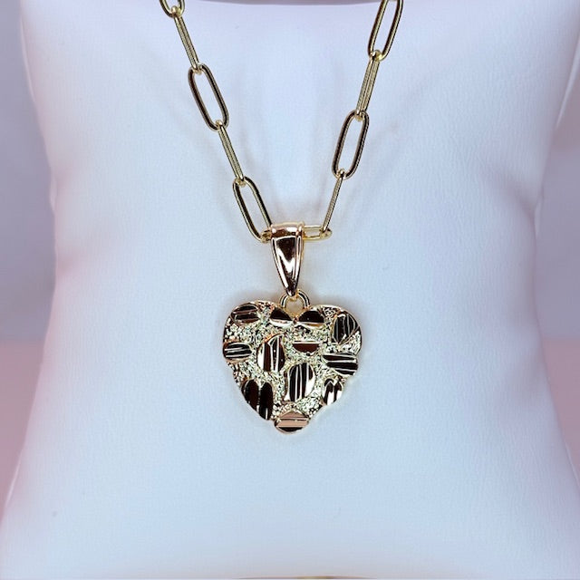 nugget love necklace