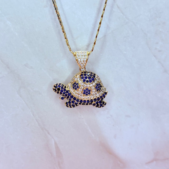 ocean jewel turtle necklace
