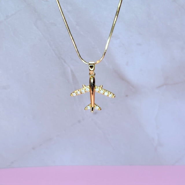 petite jet necklace