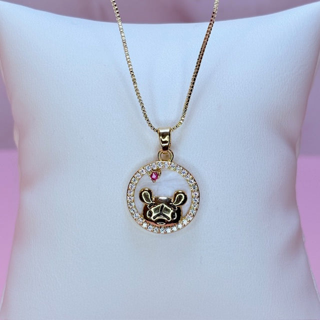 pooh necklace