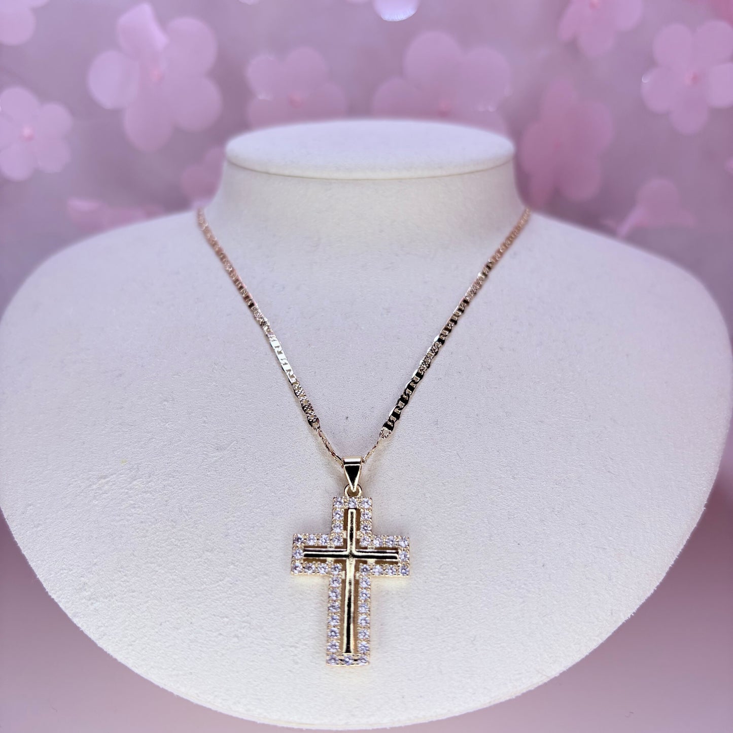salma cross necklace