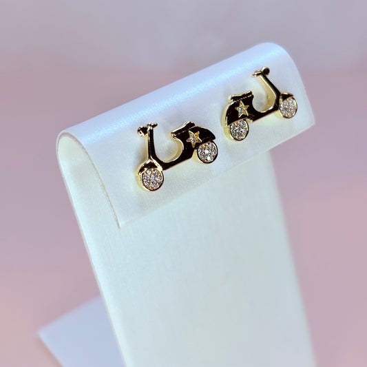scooter earrings