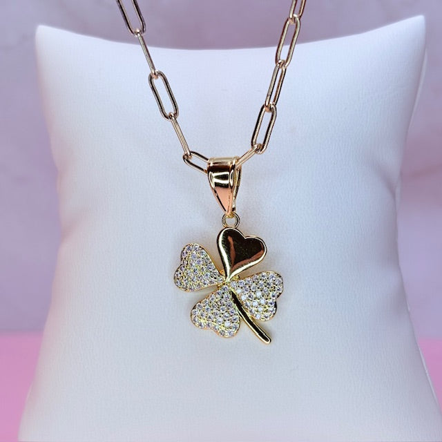 shamrock luxe necklace