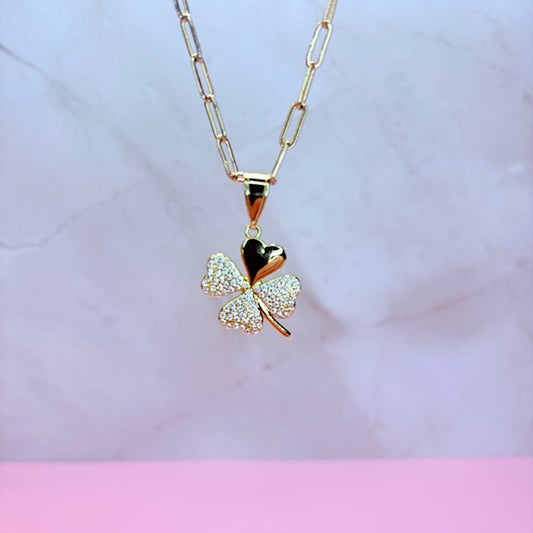 shamrock luxe necklace