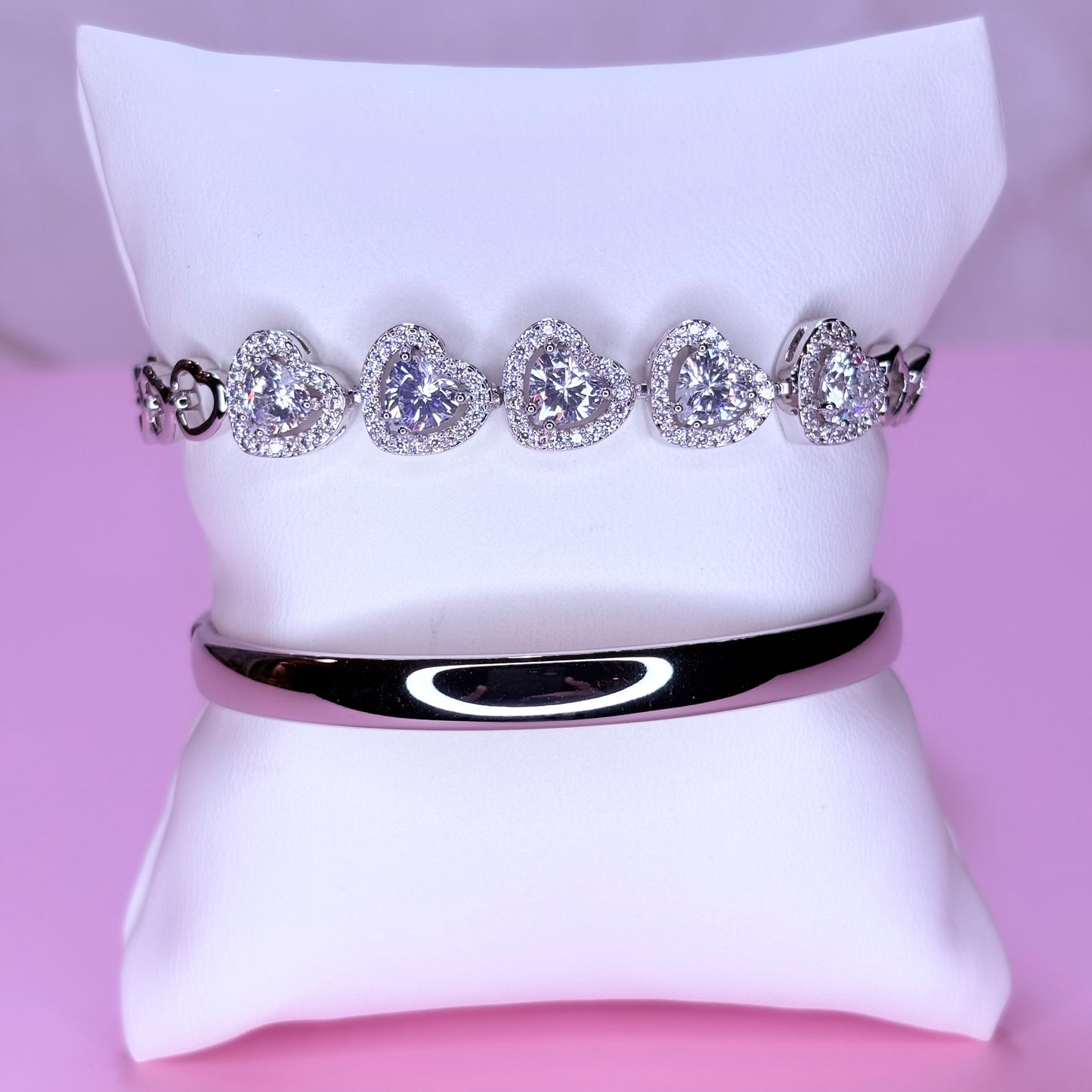 classic silver bangle