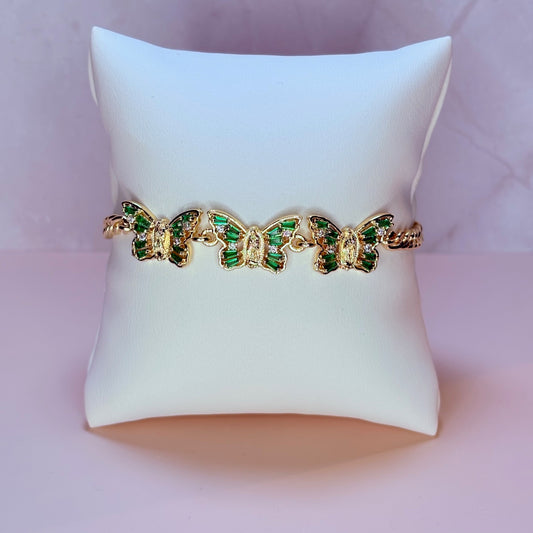 virgencita butterfly bracelet