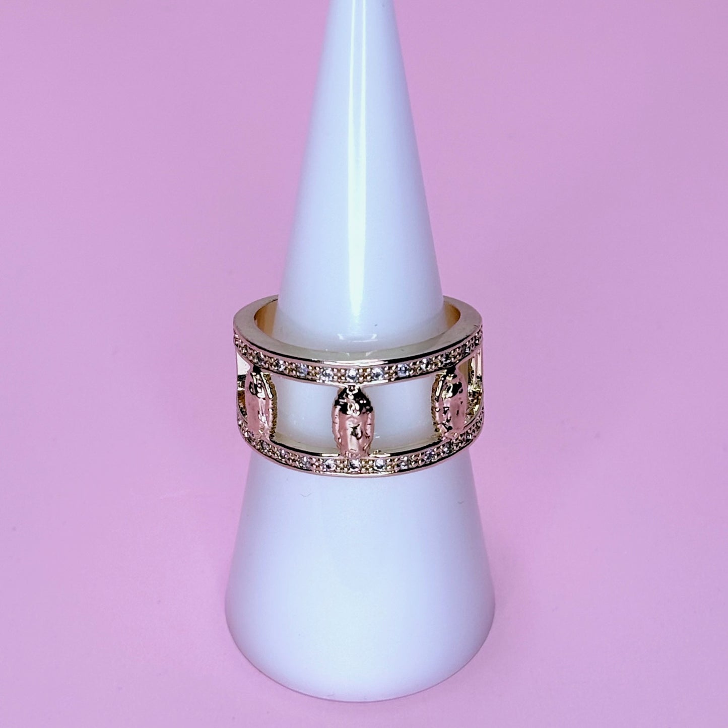 virgencita faith ring