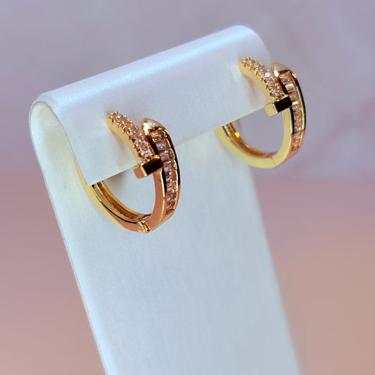 yoko gold earrings