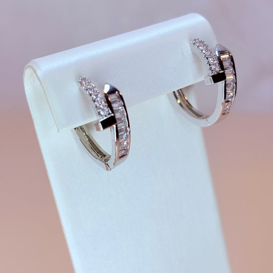 yoko silver earrings