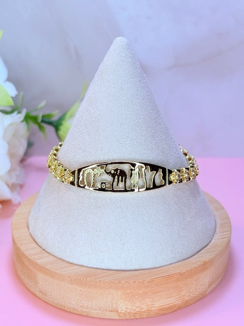 7 potencias bracelet