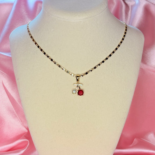 cherry crush necklace