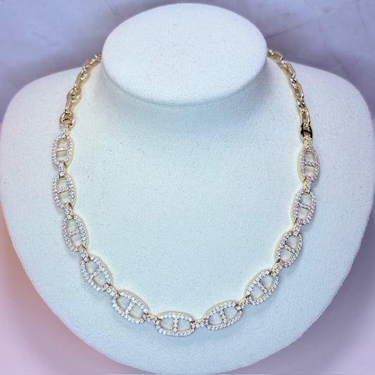 GG bling gargantilla