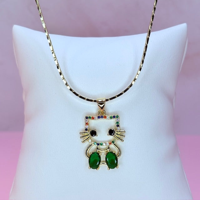 HK color pop necklace