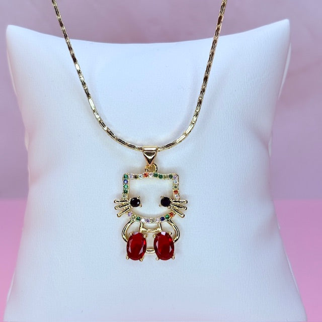 HK color pop necklace