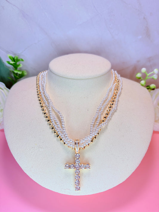 solana cross necklace