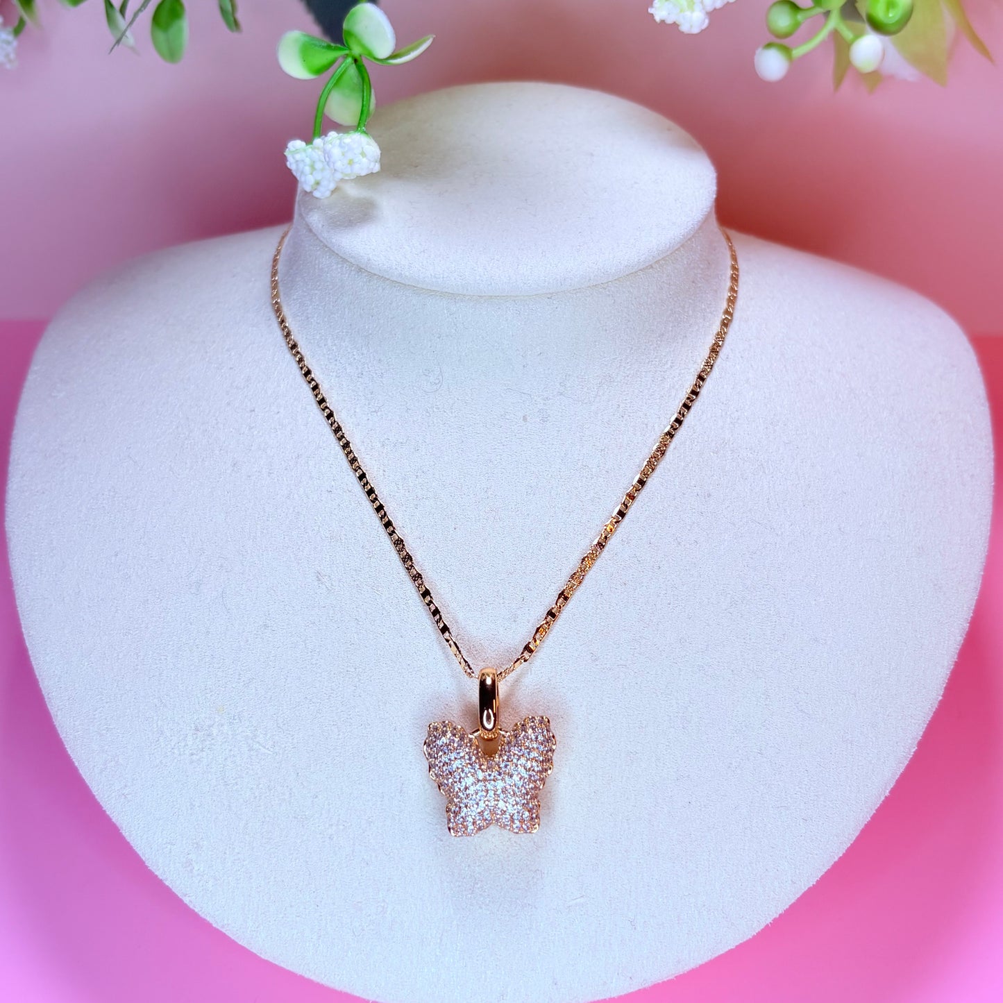 london butterfly necklace