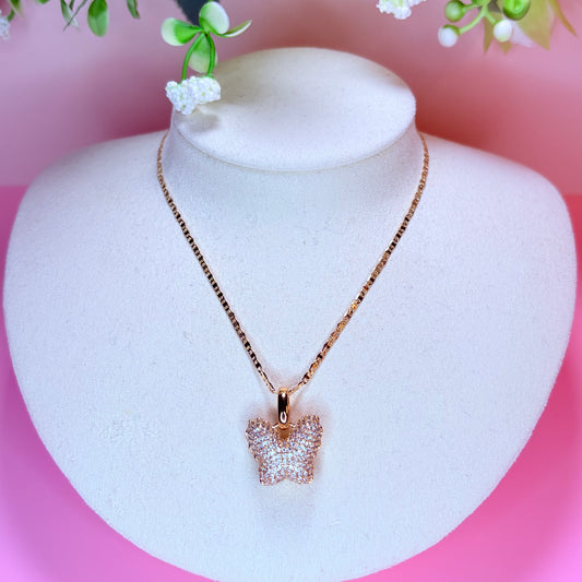 london butterfly necklace