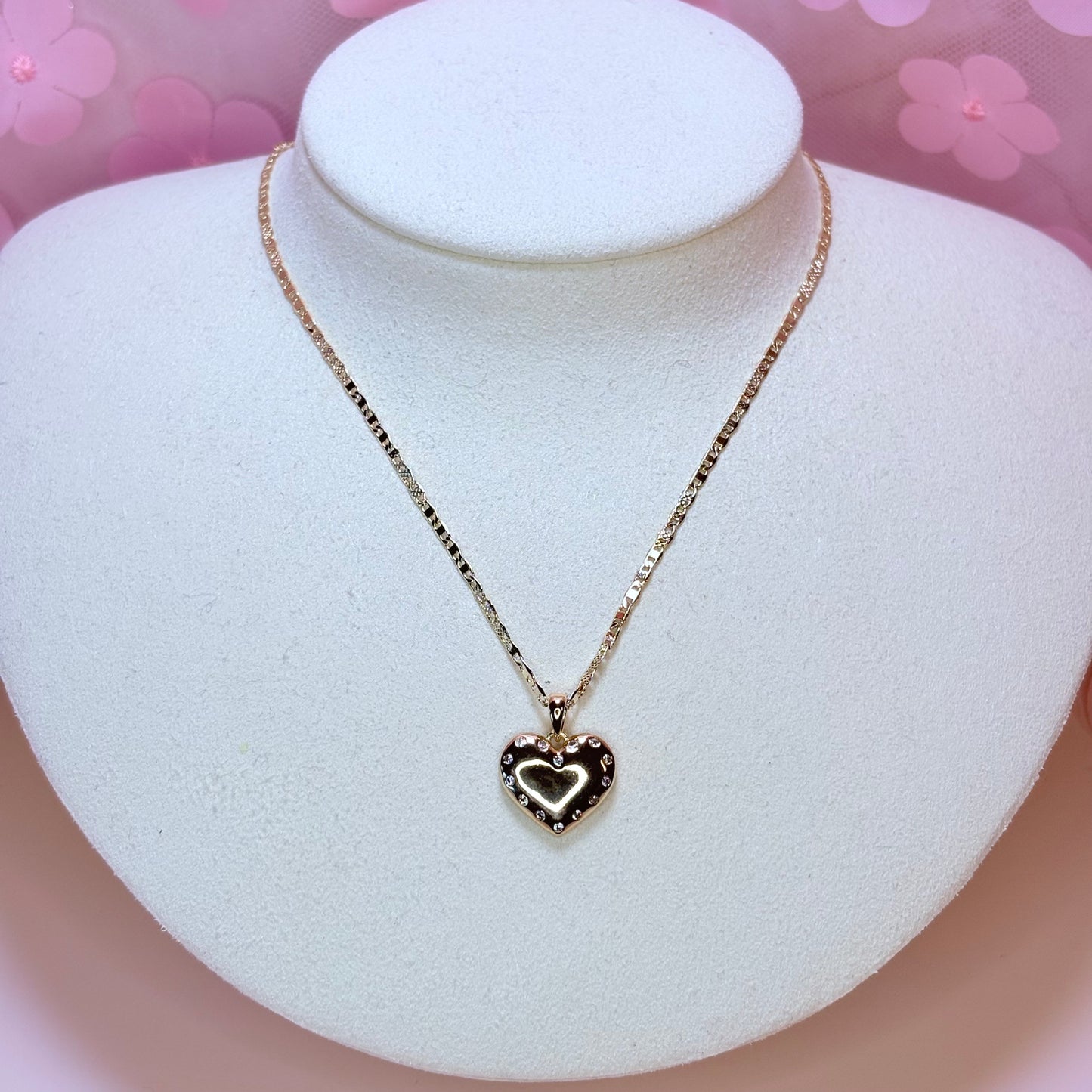 genesis heart necklace