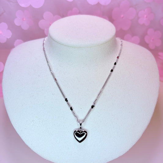 silver softheart necklace
