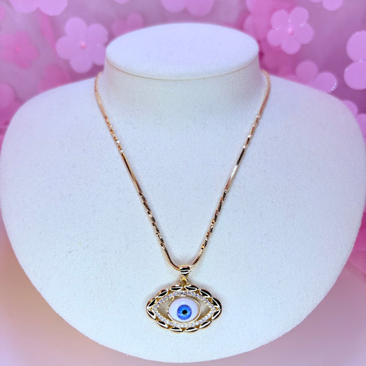 lucky eye necklace