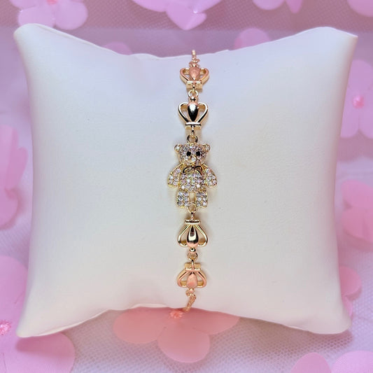Adjustable Bear Bracelet