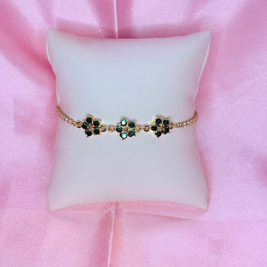 adjustable blossom bracelet