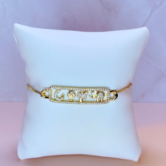 adjustable lucky bracelet