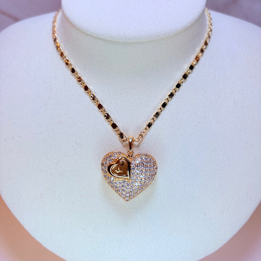 adora heart necklace