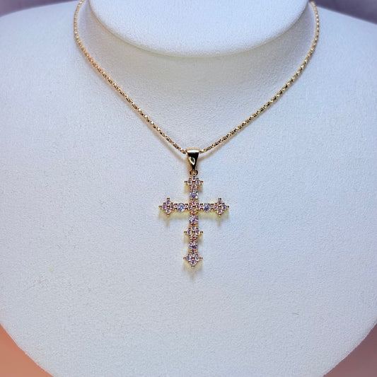 alondra cross necklace