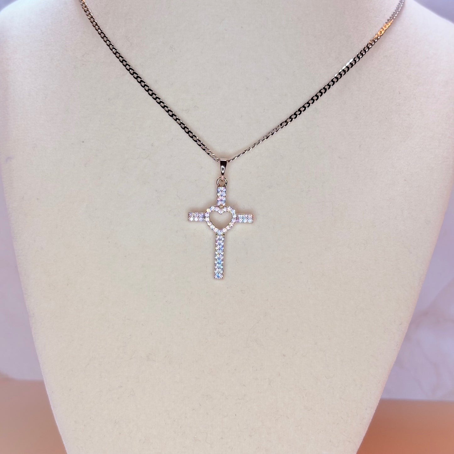 amor eterno necklace silver