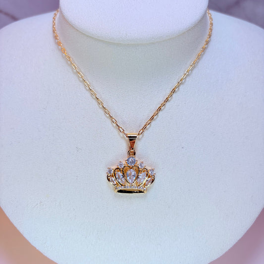 antonella crown necklace