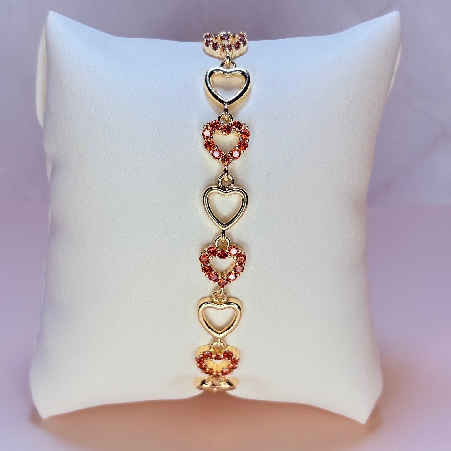 aria heart bracelet